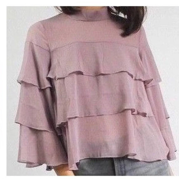 Bishop + Young ruffled tier top - Picture 2 of 3